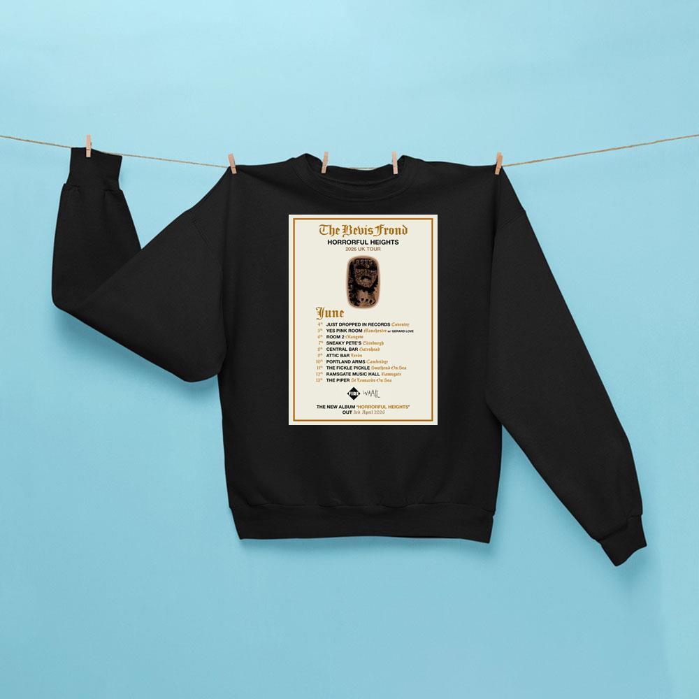 Art The Bevis Frond Horrorful Heights Uk Tour Merch Art The Bevis Frond Horrorful Heights Uk Tour Merch