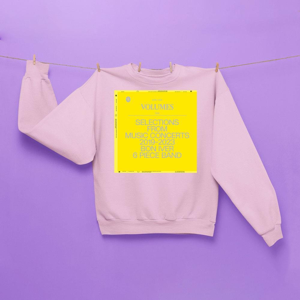 Bon Iver Volumes One Selections From Music Concerts 2019 2023 Bon Iver 6 Piece Band Shirt Bon Iver Volumes One Selections From Music Concerts 2019 2023 Bon Iver 6 Piece Band Shirt