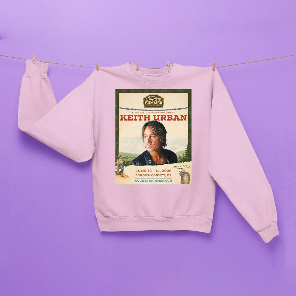 Keith Urban Country Summer Music Festival 2026 Shirt Keith Urban Country Summer Music Festival 2026 Shirt