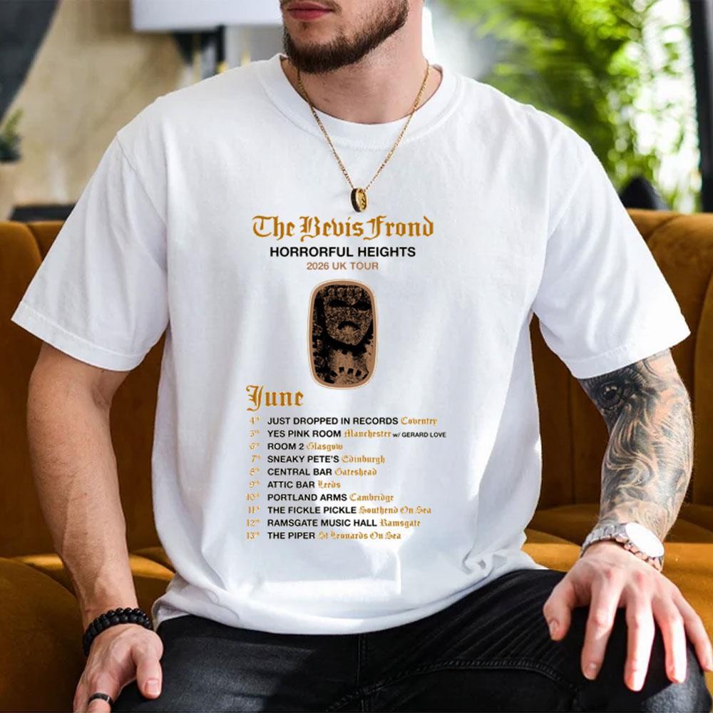 The Bevis Frond Horrorful Heights Uk Tour Merch The Bevis Frond Horrorful Heights Uk Tour Merch