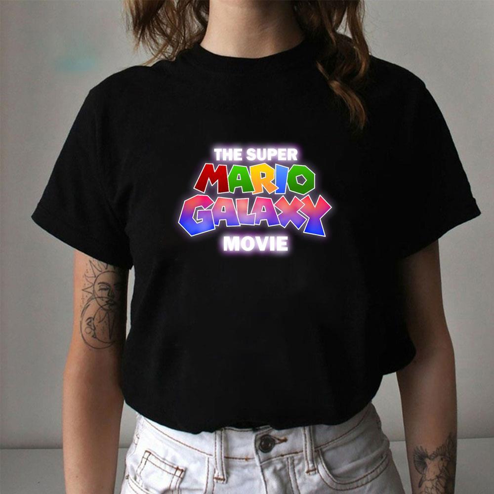 The Super Mario Galaxy Movie 2026 Logo 2 Shirt The Super Mario Galaxy Movie 2026 Logo 2 Shirt