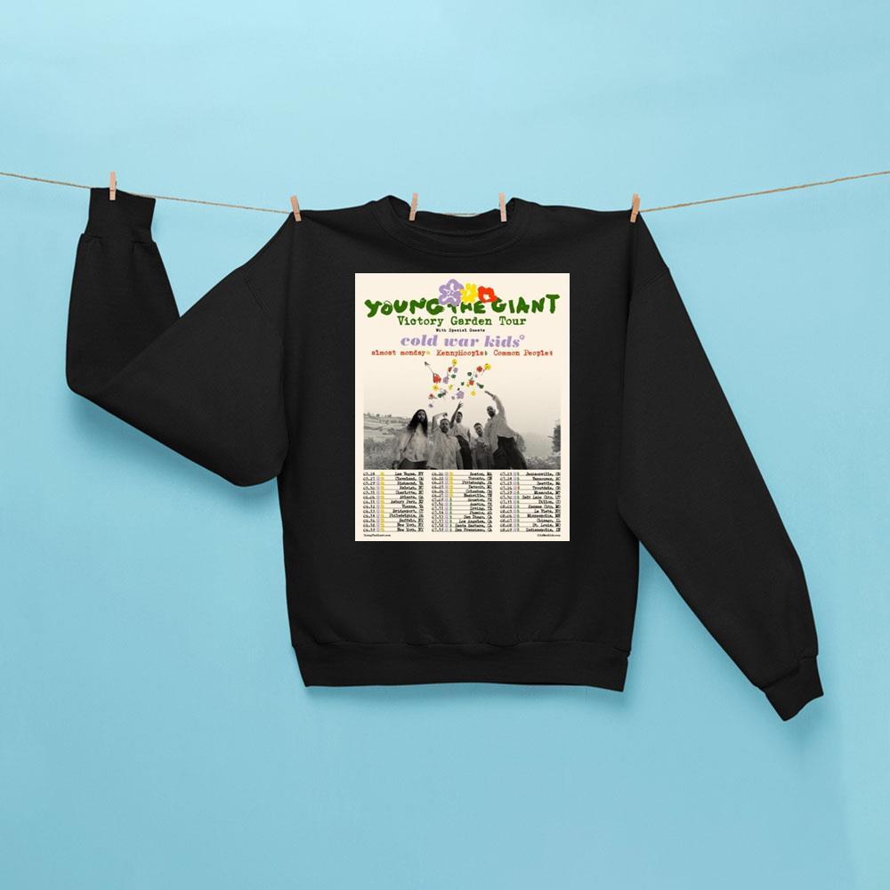 Young The Giant Victory Garden Tour 2026 Apparel Young The Giant Victory Garden Tour 2026 Apparel