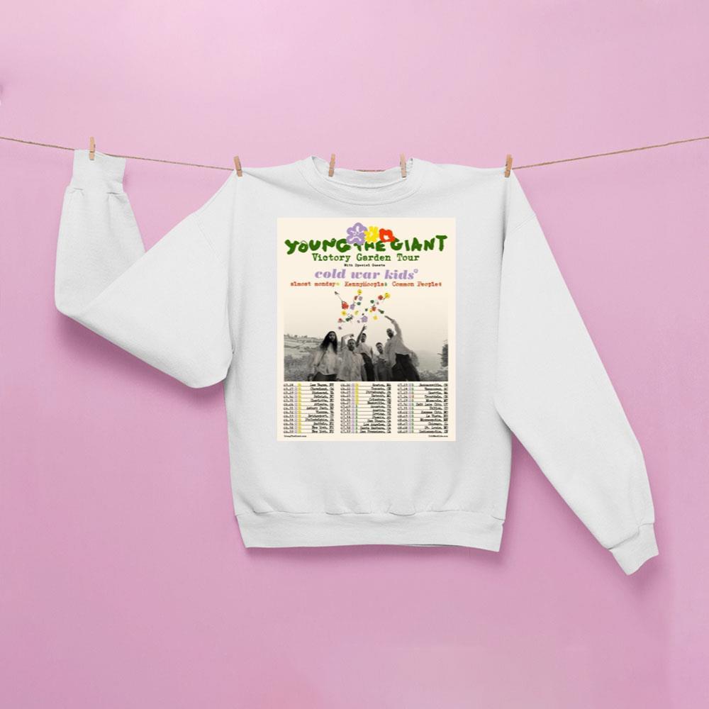 Young The Giant Victory Garden Tour 2026 Apparel Young The Giant Victory Garden Tour 2026 Apparel