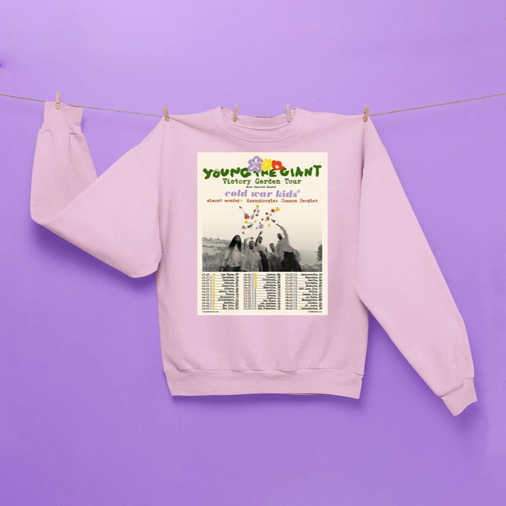 Young The Giant Victory Garden Tour 2026 Apparel Young The Giant Victory Garden Tour 2026 Apparel