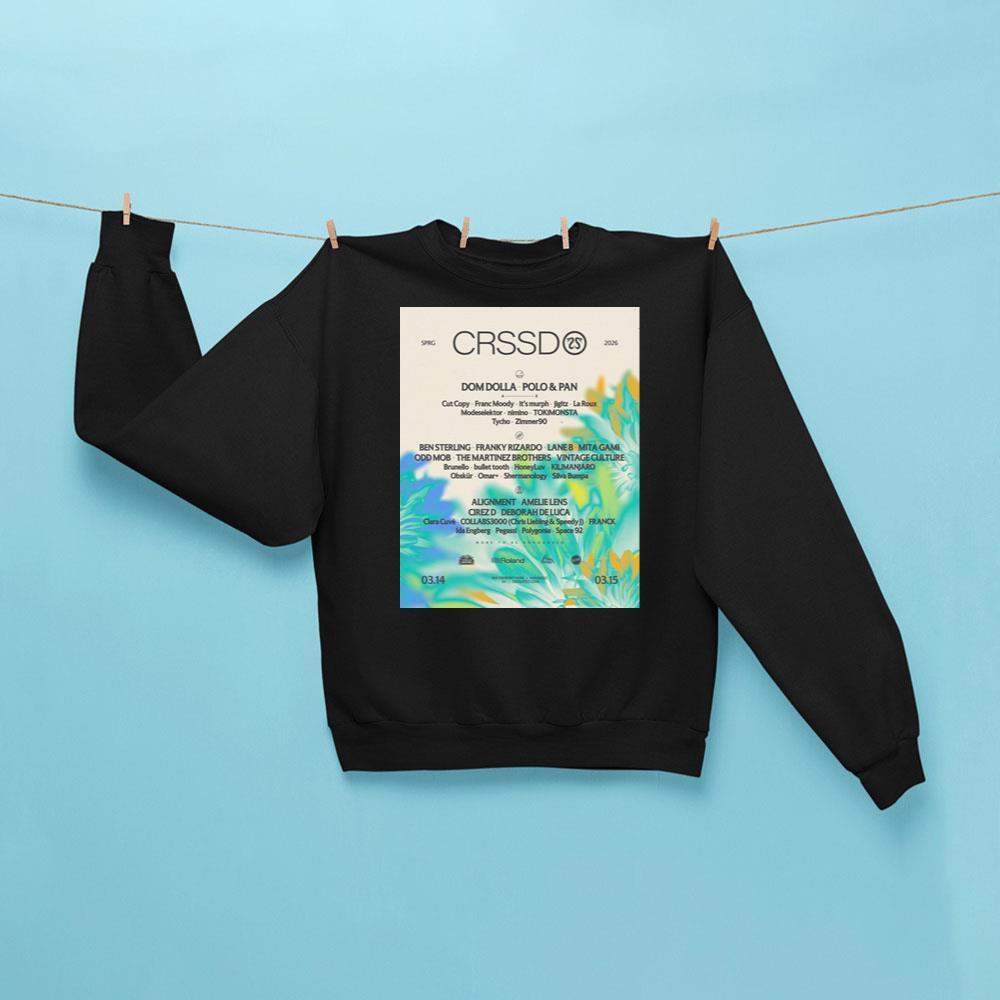Crssd Festival Spring 2026 Shirt Crssd Festival Spring 2026 Shirt
