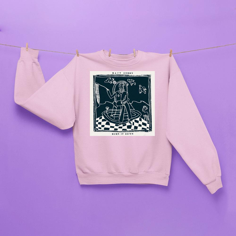 Matt Corby Burn It Down Shirt Matt Corby Burn It Down Shirt