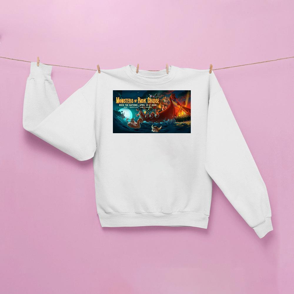 Monsters Of Rock Cruise 2026 2 Shirt Monsters Of Rock Cruise 2026 2 Shirt