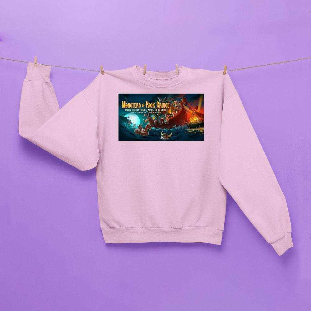 Monsters Of Rock Cruise 2026 2 Shirt Monsters Of Rock Cruise 2026 2 Shirt