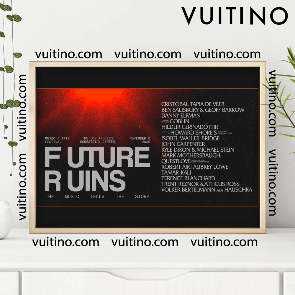 Future Ruins 2025 1 Horizontal Poster No Frame Future Ruins 2025 1 Horizontal Poster No Frame