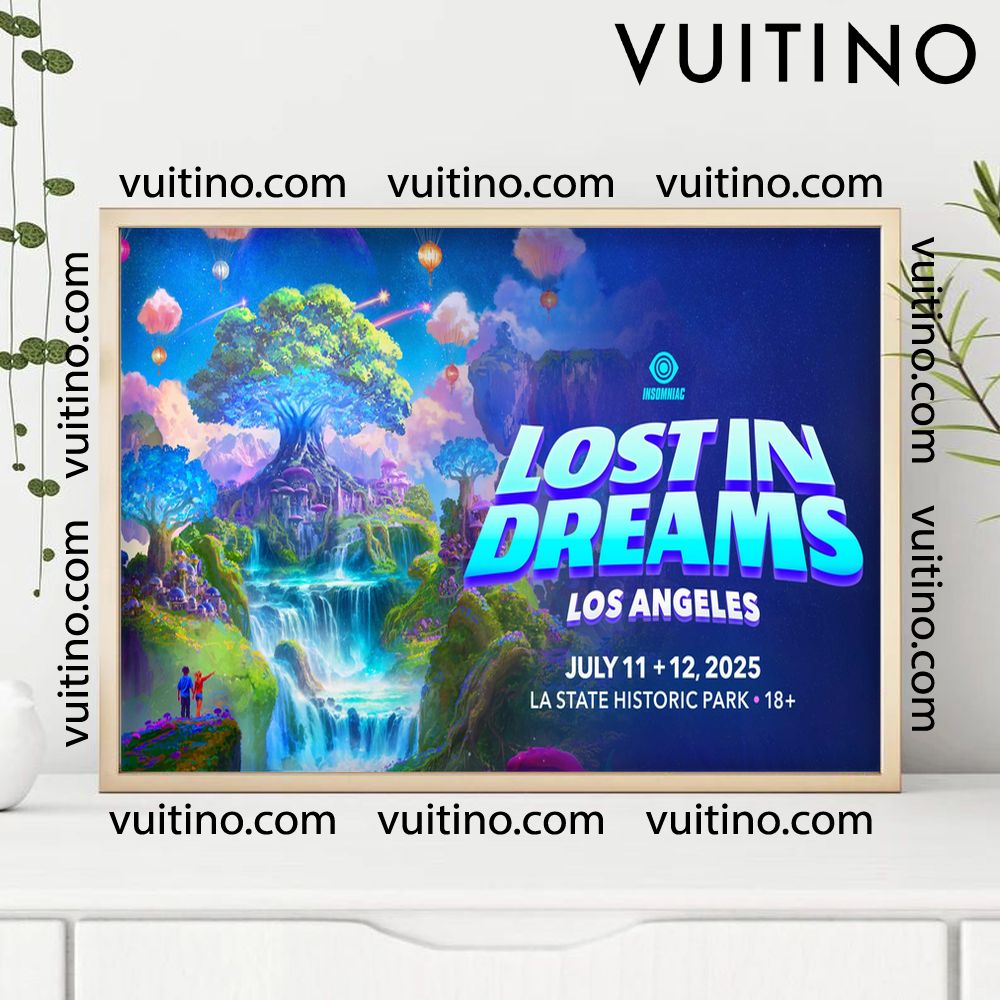 Lost In Dreams Festival Chicago 2025 2 No Frame Horizontal Poster Lost In Dreams Festival Chicago 2025 2 No Frame Horizontal Poster