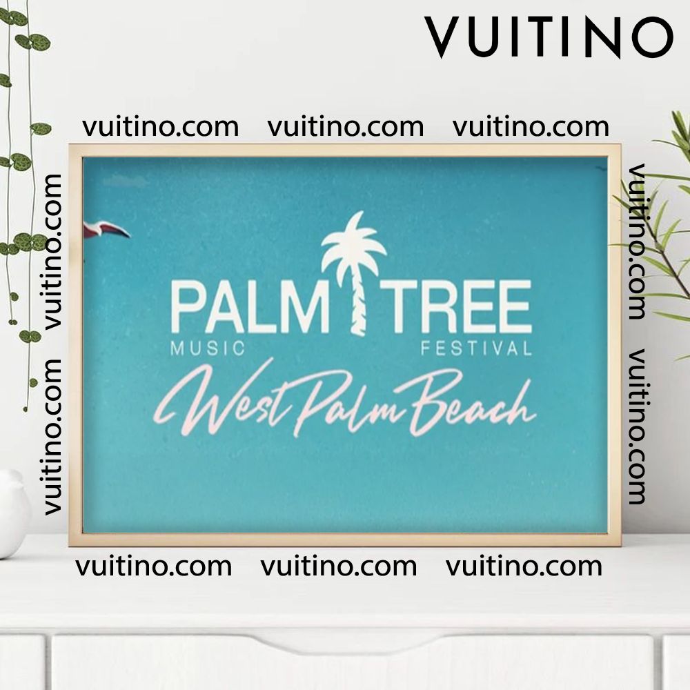 Palm Tree Festival West Palm Beach 2026 1 Poster (No Frame) Palm Tree Festival West Palm Beach 2026 1 Poster (No Frame)