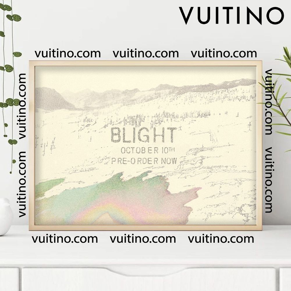 The Antlers Blight Album 2025 Art Horizontal Poster No Frame The Antlers Blight Album 2025 Art Horizontal Poster No Frame
