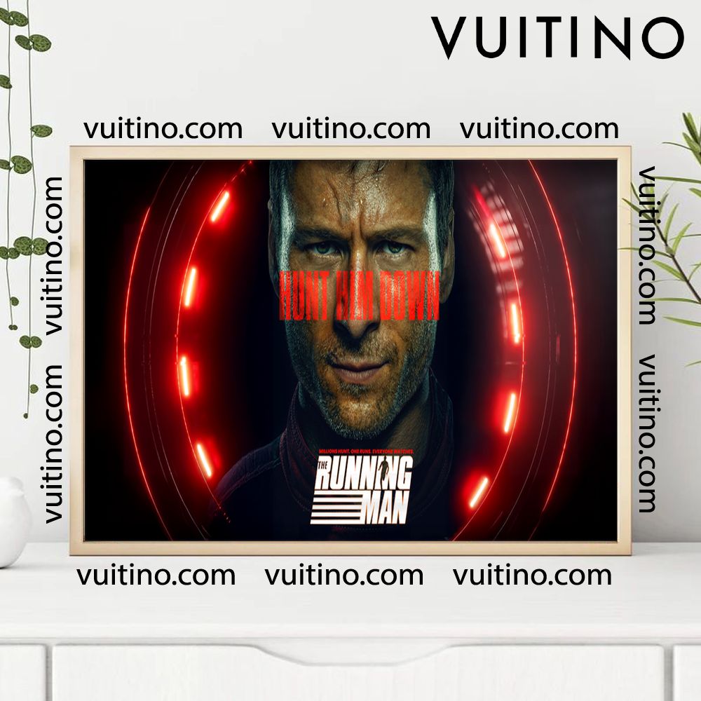 The Running Man 2025 4 Horizontal Poster No Frame The Running Man 2025 4 Horizontal Poster No Frame