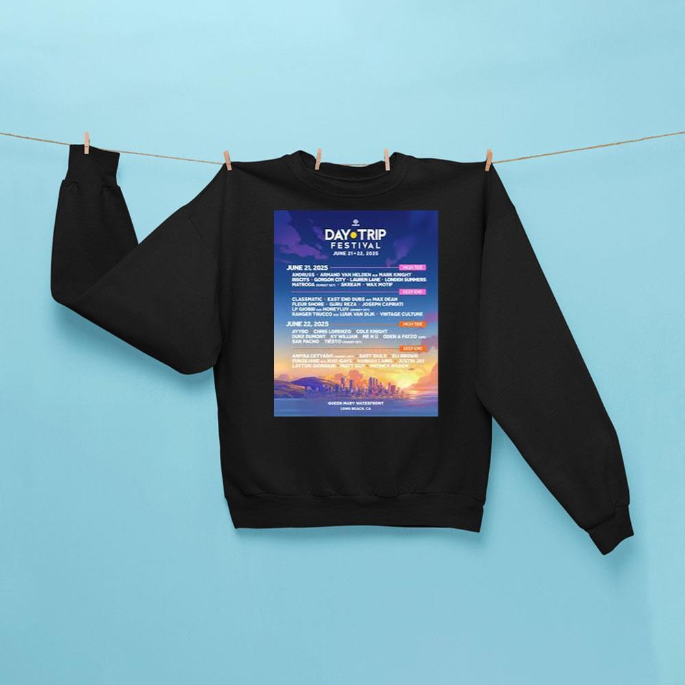 3 Day Trip Festival Seattle 2025 Merch
