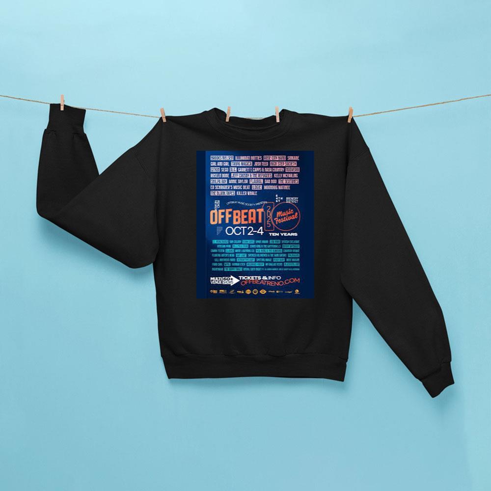 Off Beat Music Festival 2025 Shirt