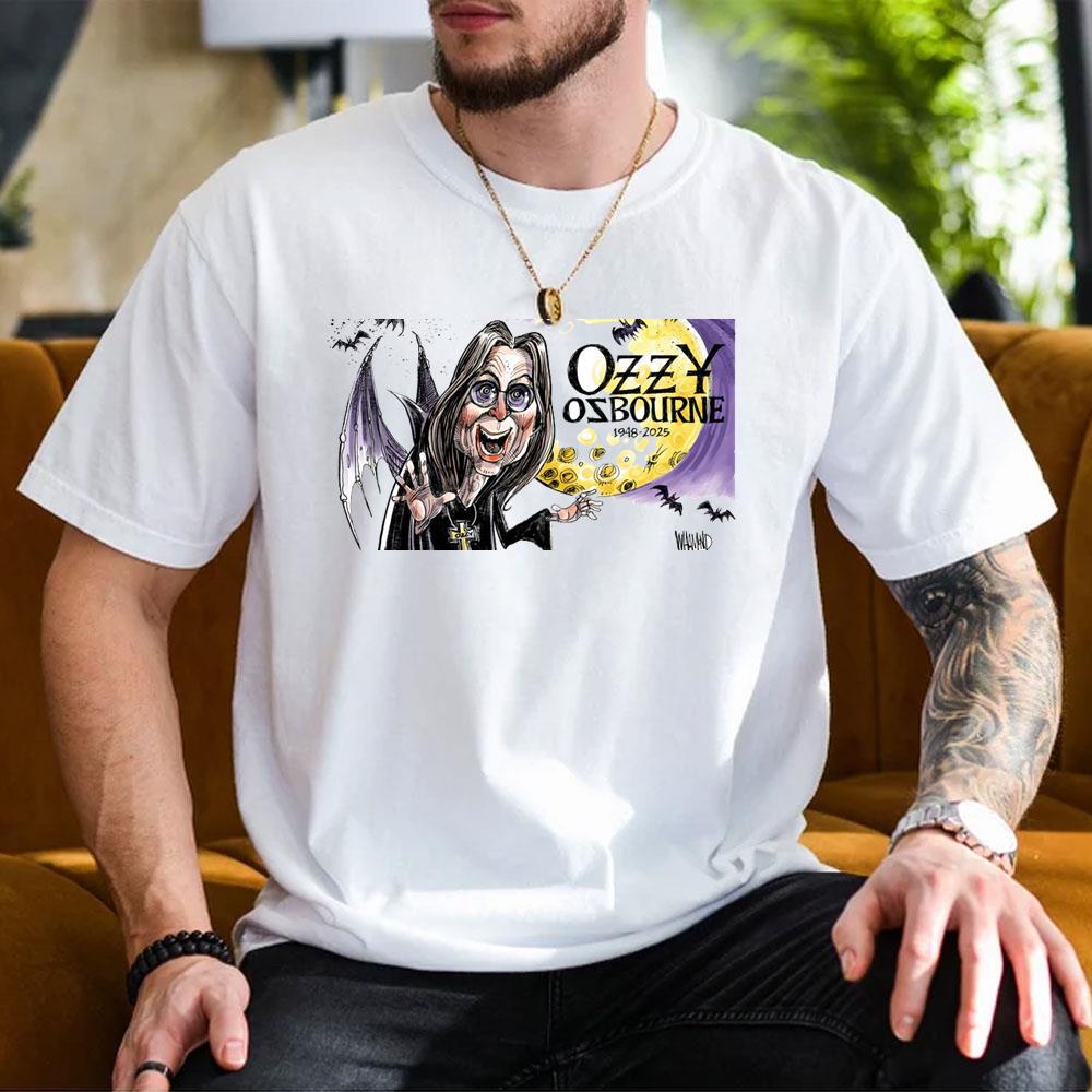 Ozzy Osbourne Rip 1948 2025 Ver 11 Apparel