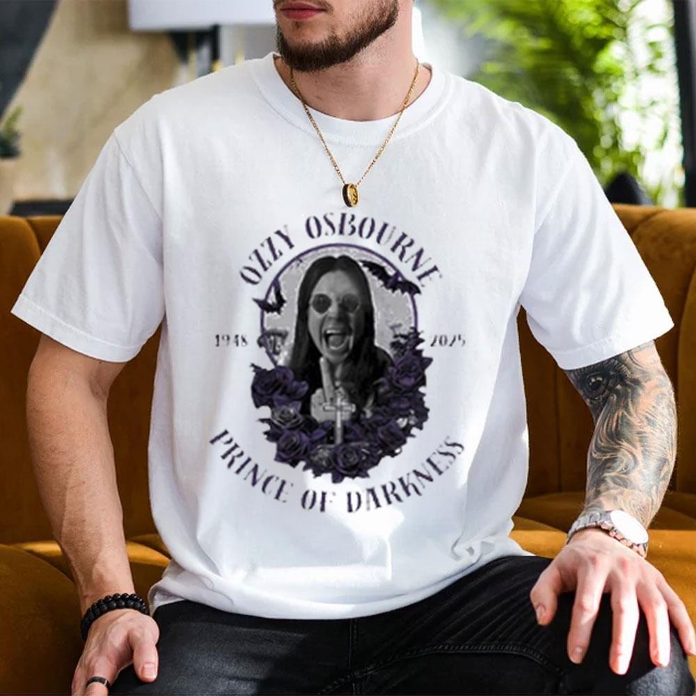 Ozzy Osbourne Rip 1948 2025 Ver 8 Shirt