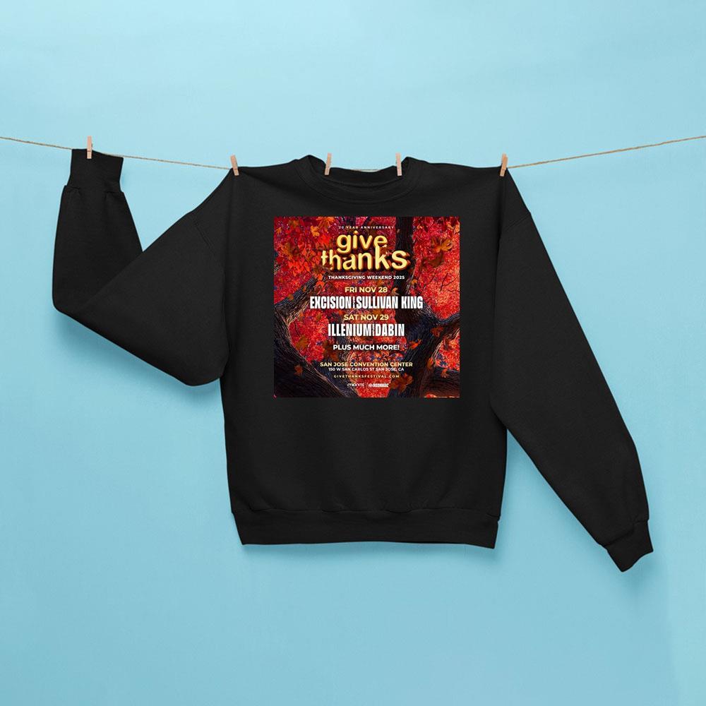 Give Thanks Festival 2025 Shirt Give Thanks Festival 2025 Shirt