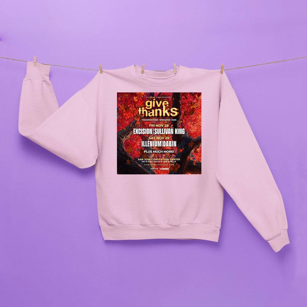 Give Thanks Festival 2025 Shirt Give Thanks Festival 2025 Shirt
