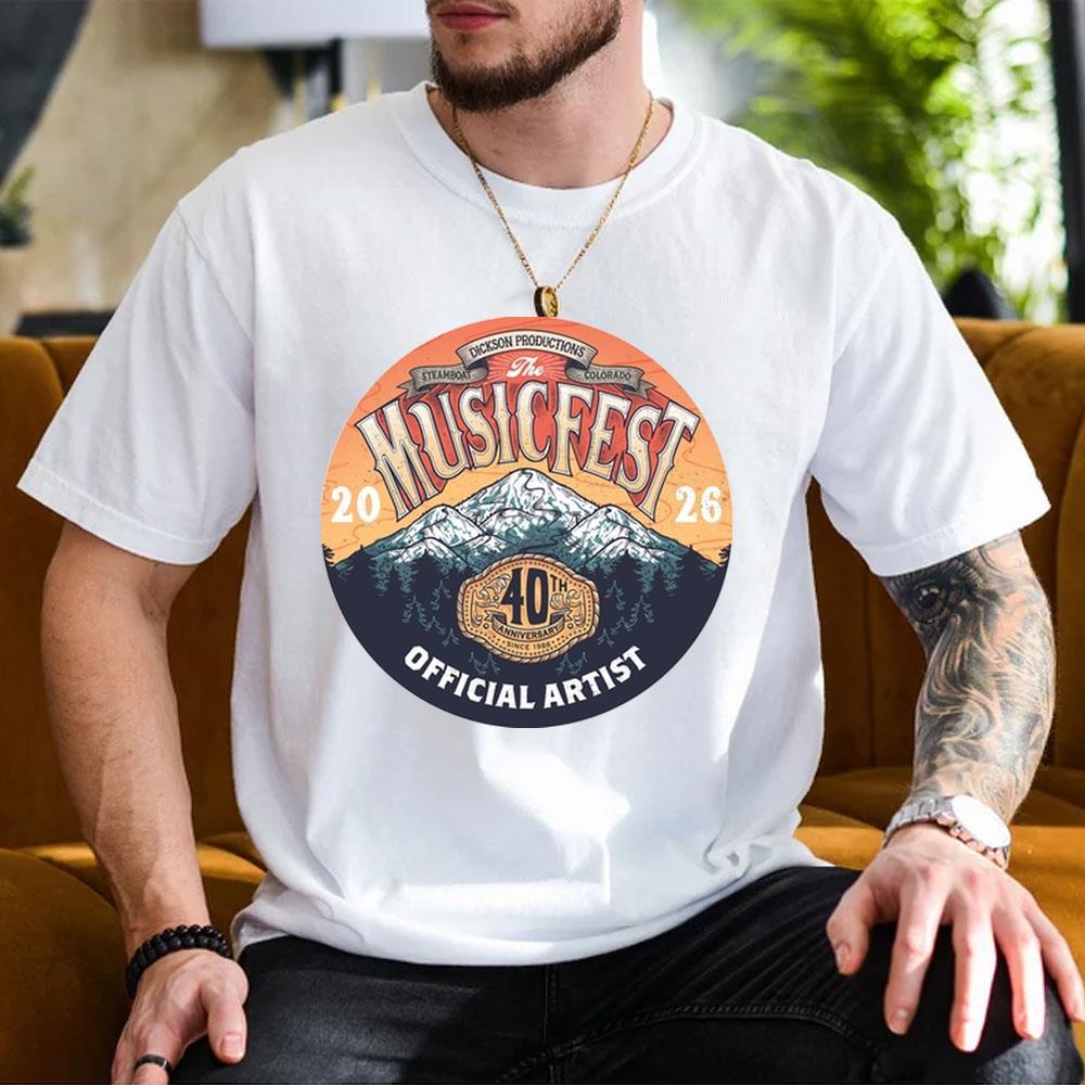 The Musicfest Steamboat 2026 1 Shirt The Musicfest Steamboat 2026 1 Shirt