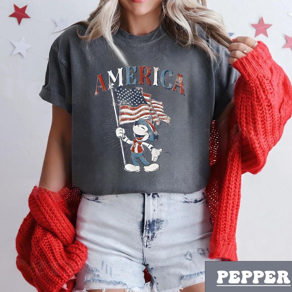 4th Of July Mickey Apparel