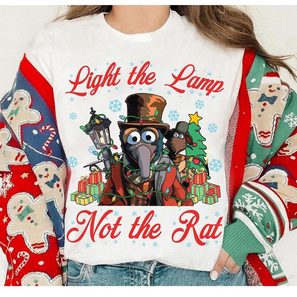 A Muppet Christmas Carol Gonzo Rizzo Light The L Not The Rat Apparel