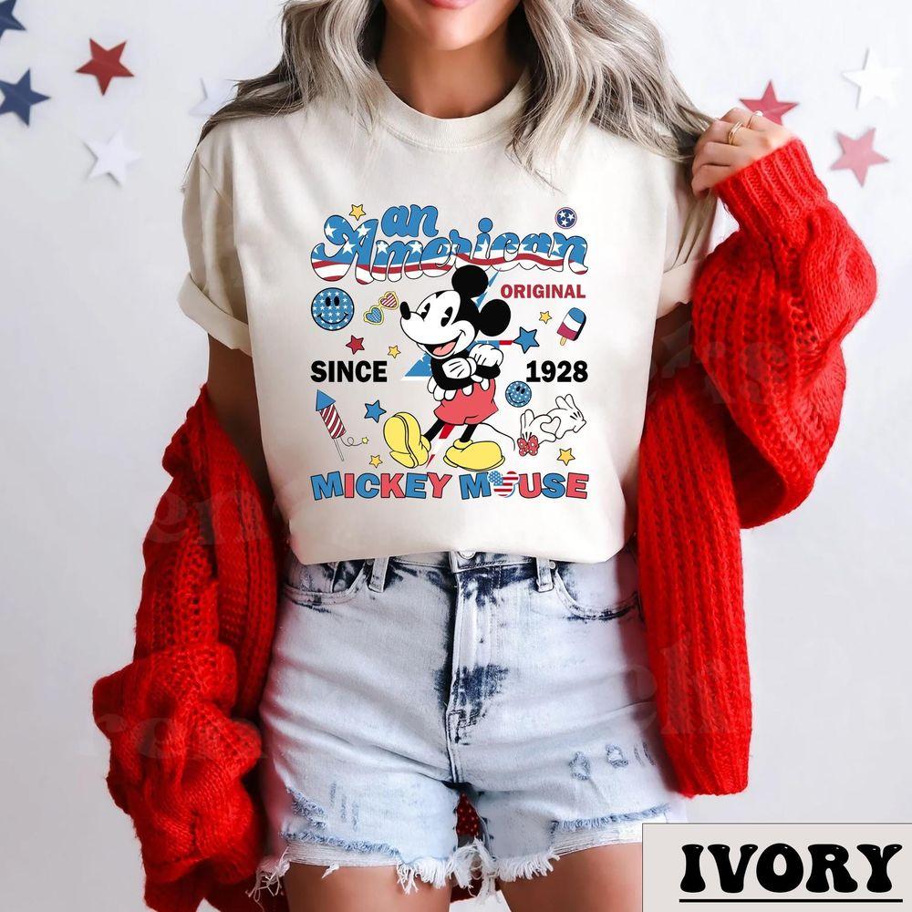 America Mickey 4th Of July Merch