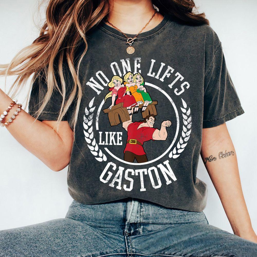 Beauty And The Beast No One Lifts Like Gaston Badge Apparel
