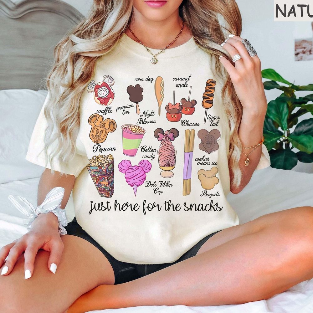 Vintage Disney Snack Goals Vuitino Merch