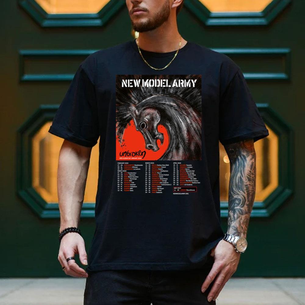 Design New Model Army Unbroken Tour 2024 Vuitino Apparel