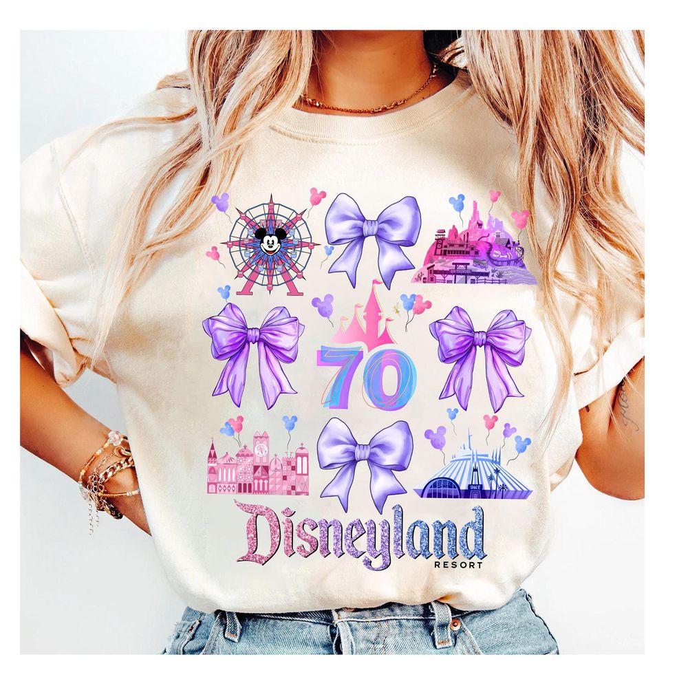 Coquette Bows 70th Disneyland Castle Merch