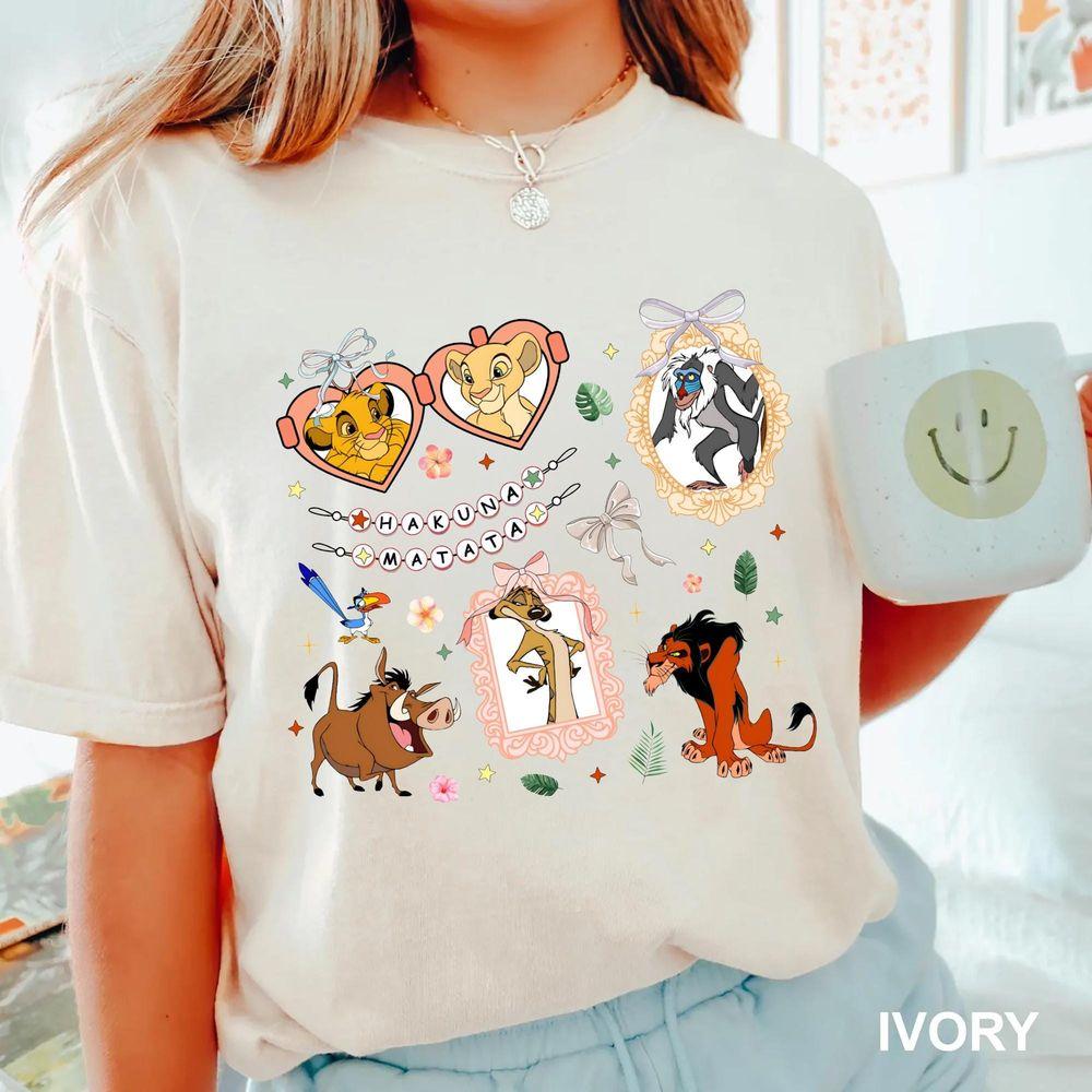 Coquette Bows Lion King Hakuna Matata Shirt