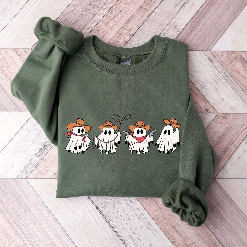 Cowboy Ghosts Halloween Apparel