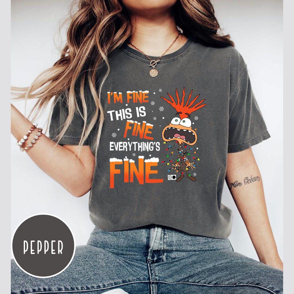 Disney Anxiety Christmas Shirt