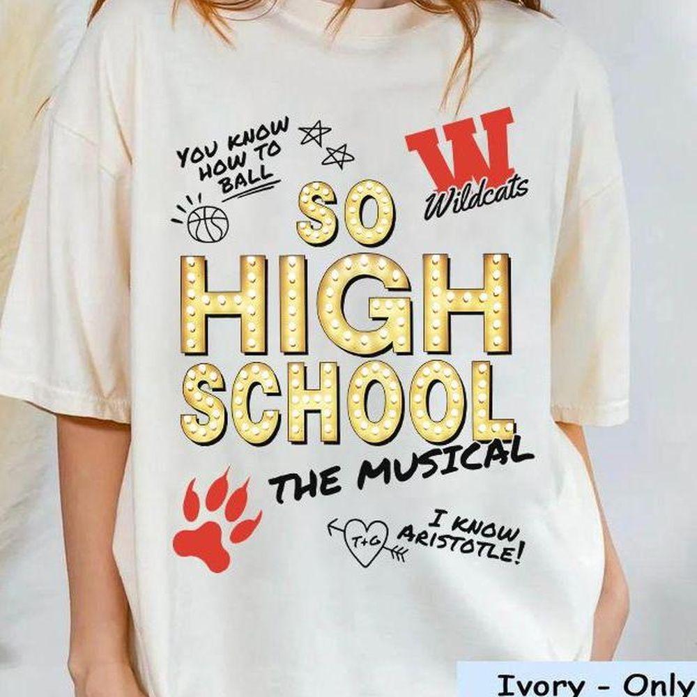 Disney Channel High School Musical You Know How To Ball I Know Aristotle Shirt