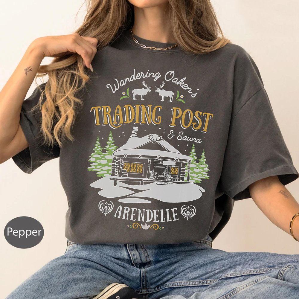 Disney Frozen Wandering Oakens Trading Post Arendelle Vintage Apparel