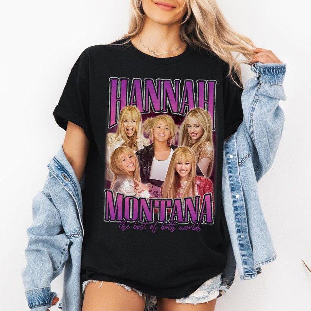 Disney Hannah Montana The Best Popstar Collage Bootleg Merch