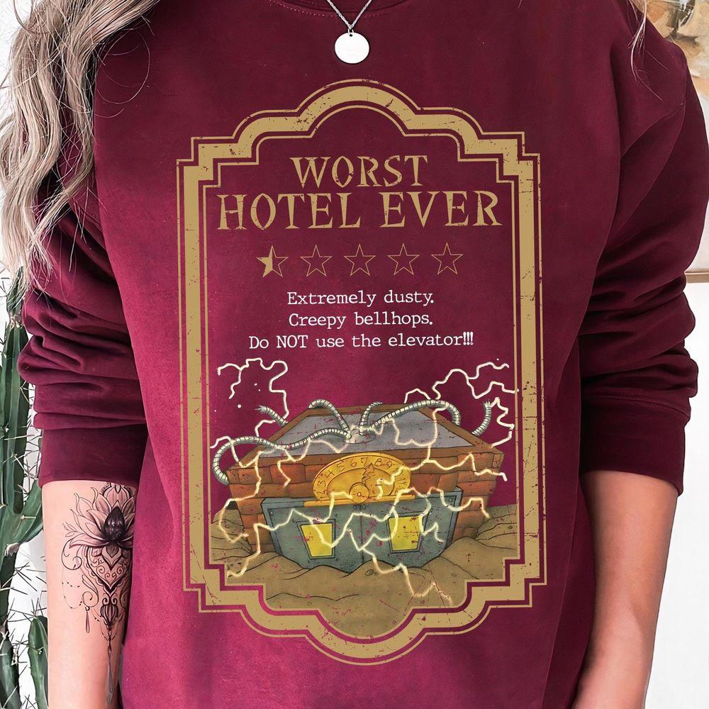 Disney Hollywood Tower Hotel Worst Hotel Ever Funny Merch