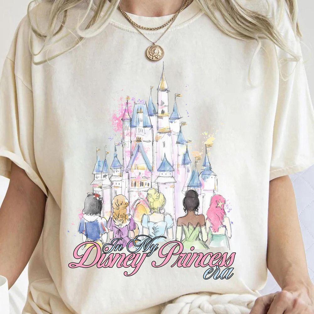 Disney In My Princess Era Watercolor Shirt