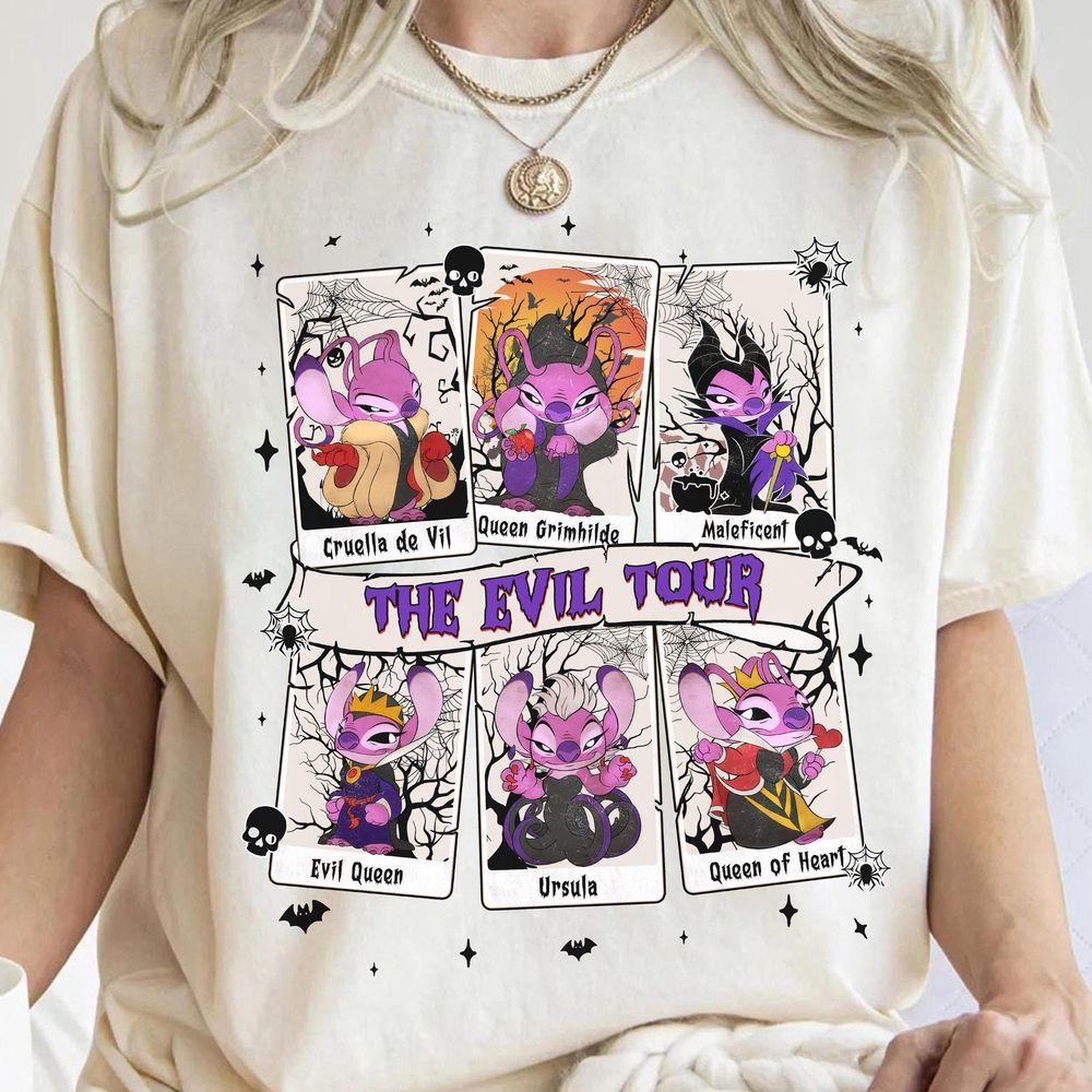 Disney Lilo Stitch Angel Costume Villains The Evil Tour Merch