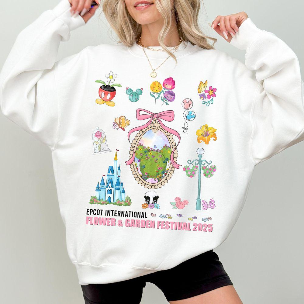 Disney Mickey And Friends Coquette Bows Epcot Flower And Garden Festival 2025 Merch
