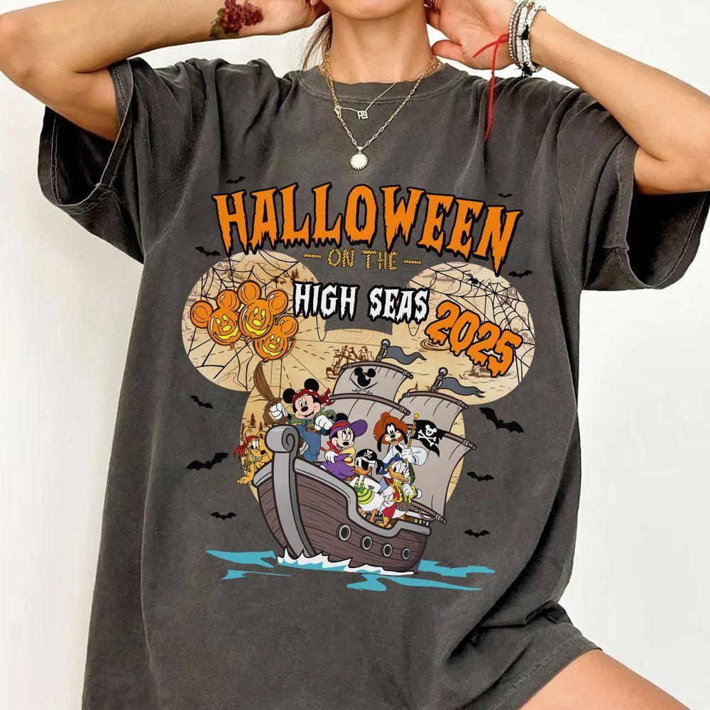 Disney Mickey And Friends Halloween On The High Seas Cruise Line Apparel