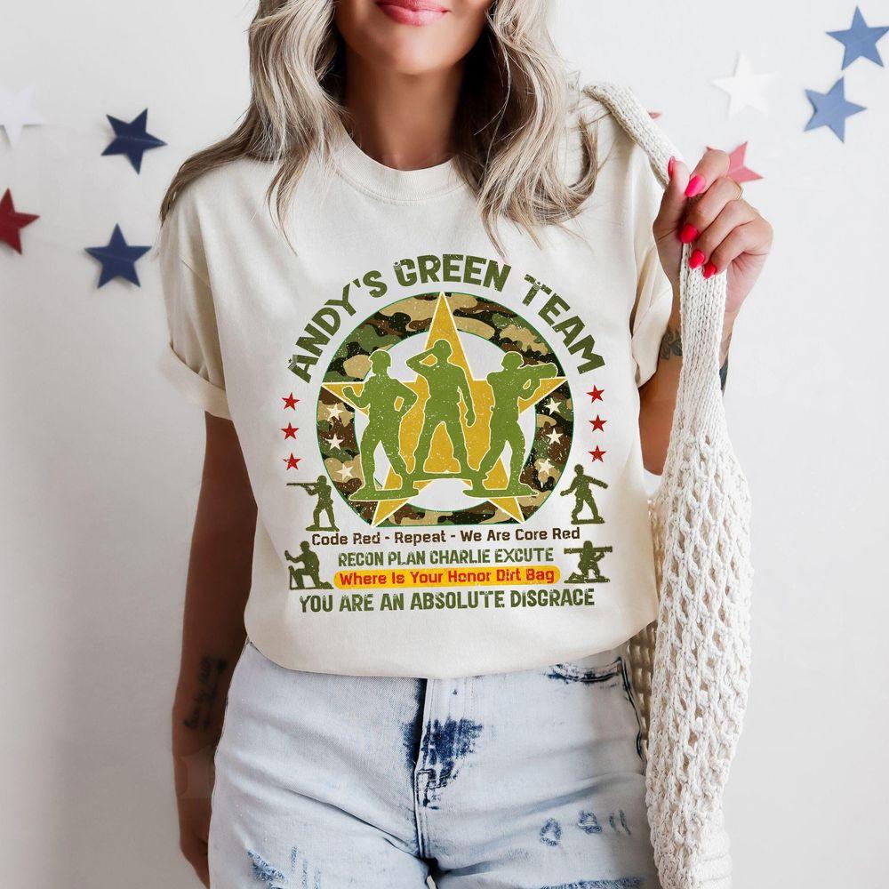 Disney Pixar Toy Story Andys Green Team Apparel