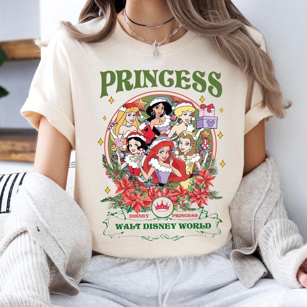 Disney Princess Christmas Group Shirt