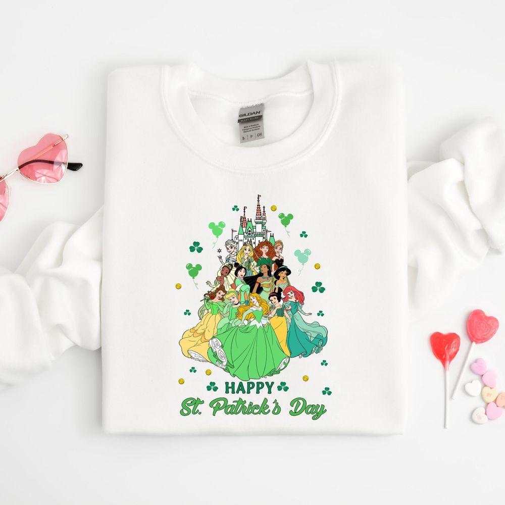 Disney Princess Happy St Patricks Day Merch