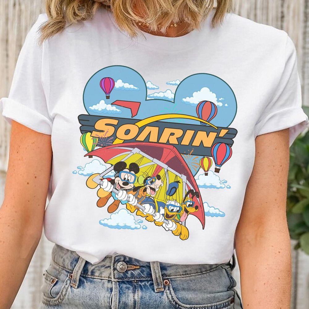 Disney Soarin Around The World Mickey Friends Apparel