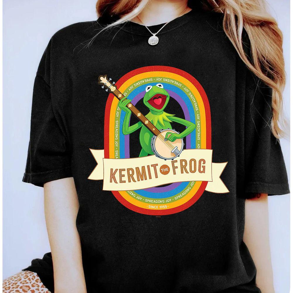 Disney The Muppets Kermit The Frog Spreading Joy Since 1955 Merch
