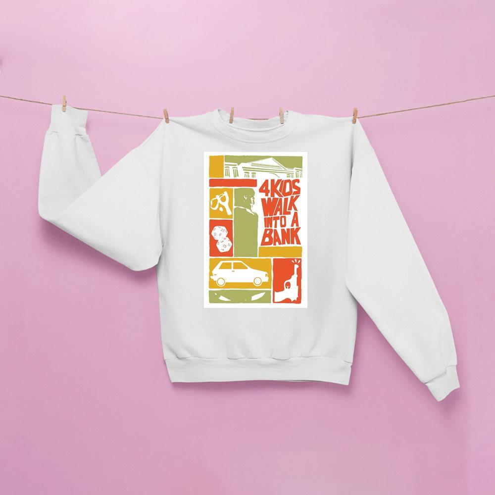 4 Kids Walk Into A Bank 2026 Movie Apparel 4 Kids Walk Into A Bank 2026 Movie Apparel