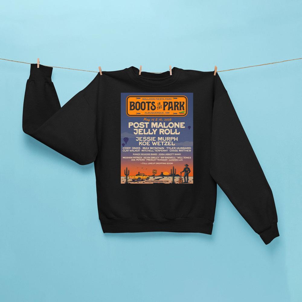 Boots In The Park Albuquerque 2026 Shirt Boots In The Park Albuquerque 2026 Shirt