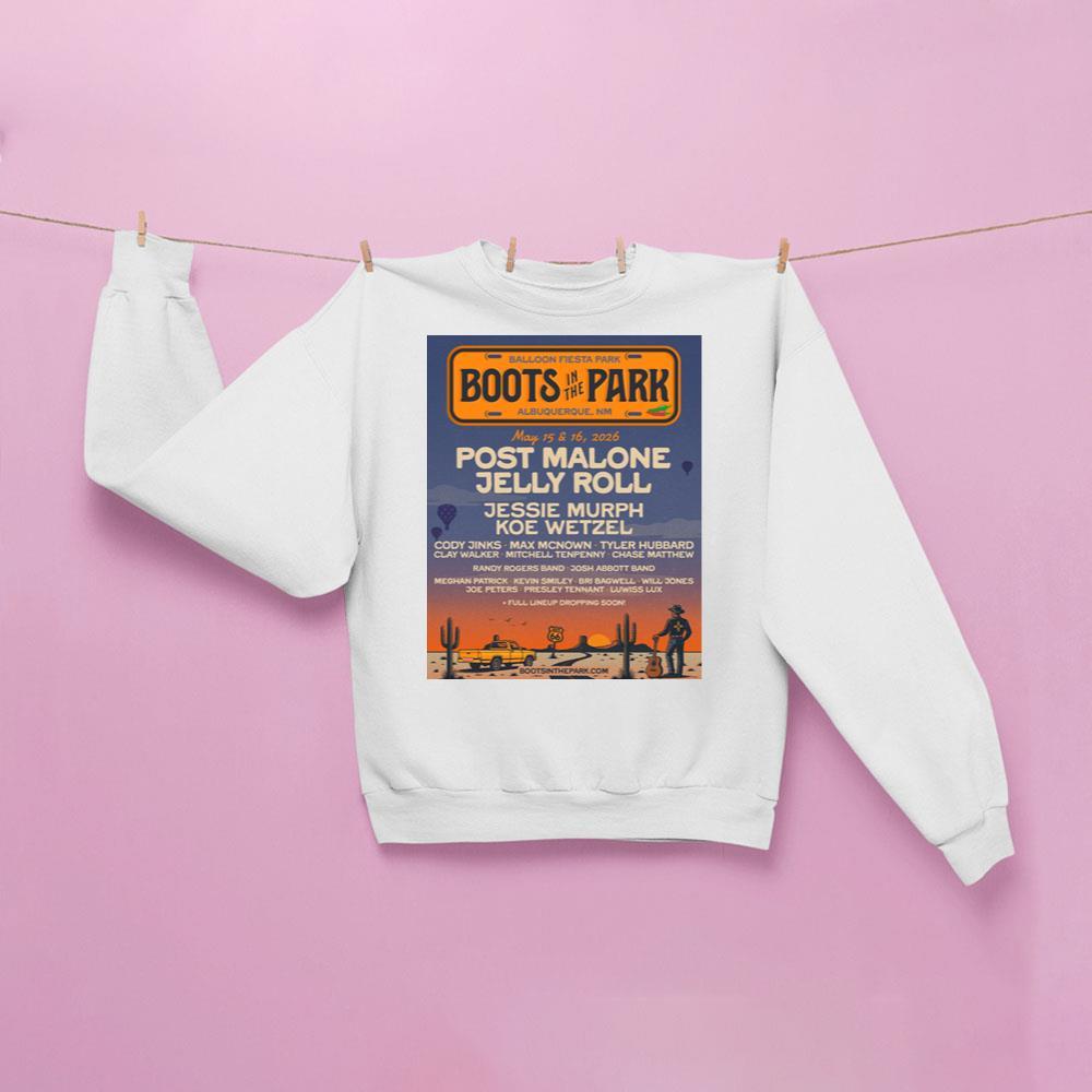 Boots In The Park Albuquerque 2026 Shirt Boots In The Park Albuquerque 2026 Shirt